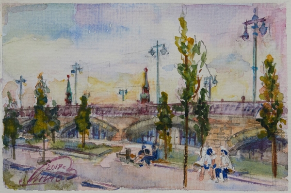 С моста